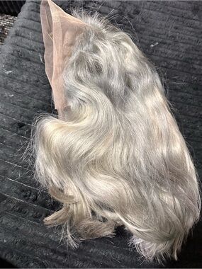 Silver Lace Front Wig - Natural Wave Women Hair